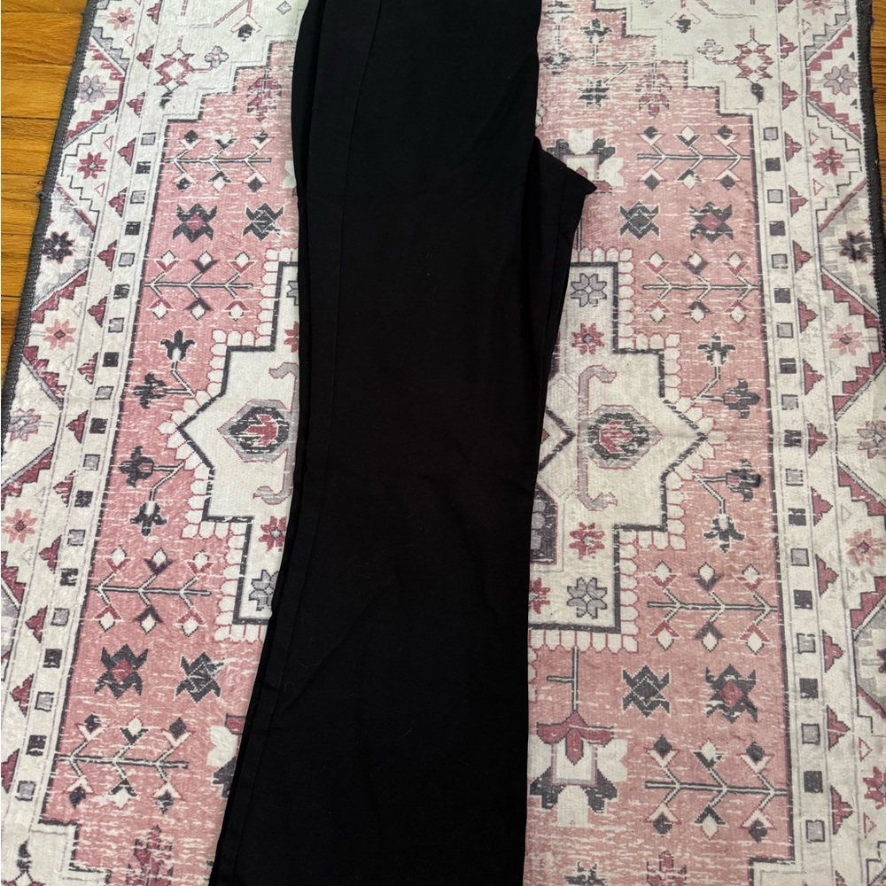 Old Navy Black High-Rise Pixie Flare Pants